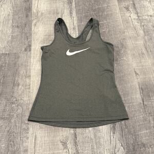 Nike Dri-Fit Woman’s‎ Athletic Gray Logo Tank Top
